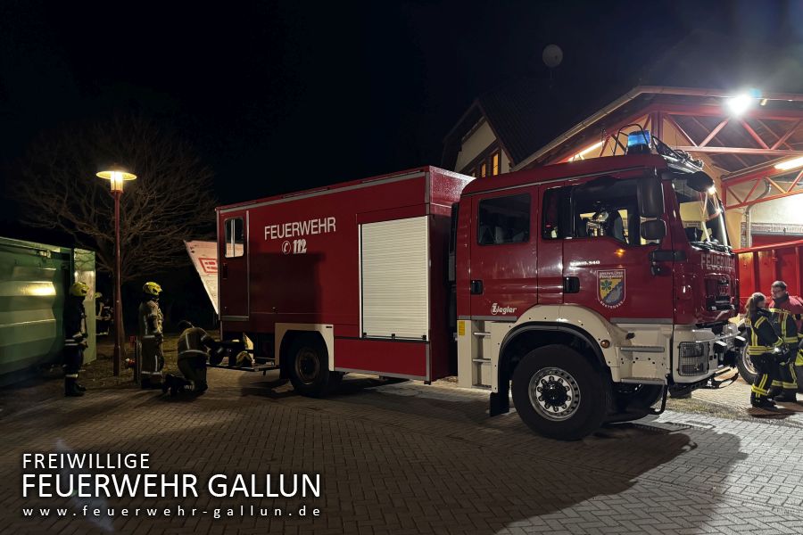 Ausbildung TH-Zug LDS in Gallun